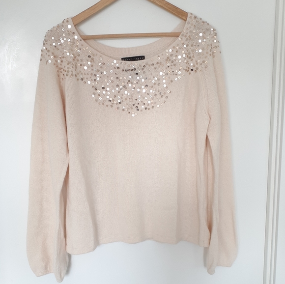 Sequin sweater with angora - Picture 4 of 7